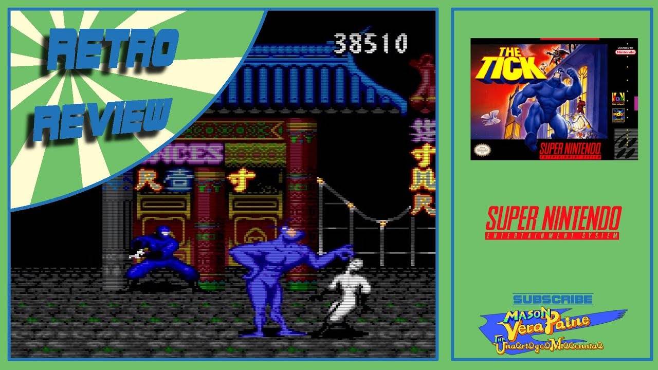 Retro Review - The Tick (SNES) - Mason Vera Paine