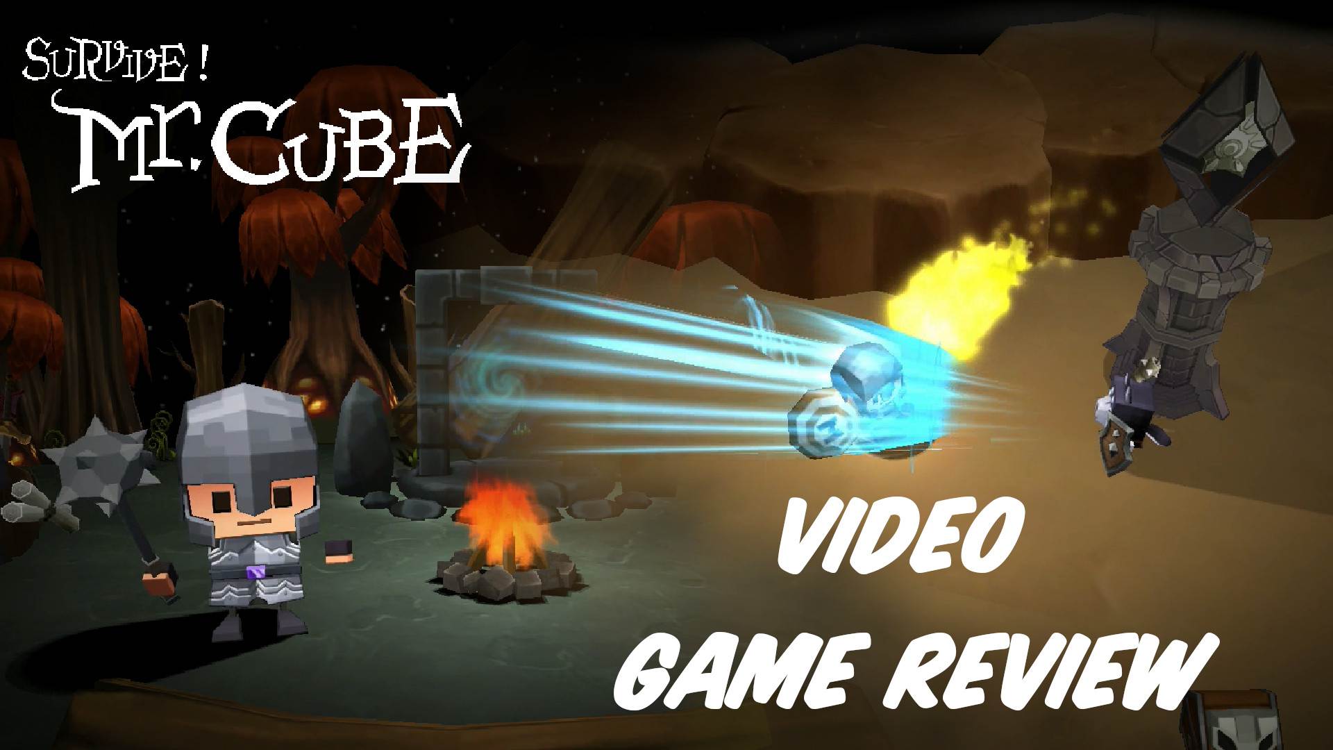 Survive Mr Cube Video Game Review | Mason Vera Paine